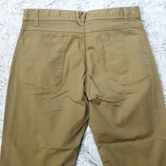 Ring Of Fire Jeans Mens 30x30 Brown Slim Fit Dark Wash American Denim - Picture 10 of 11